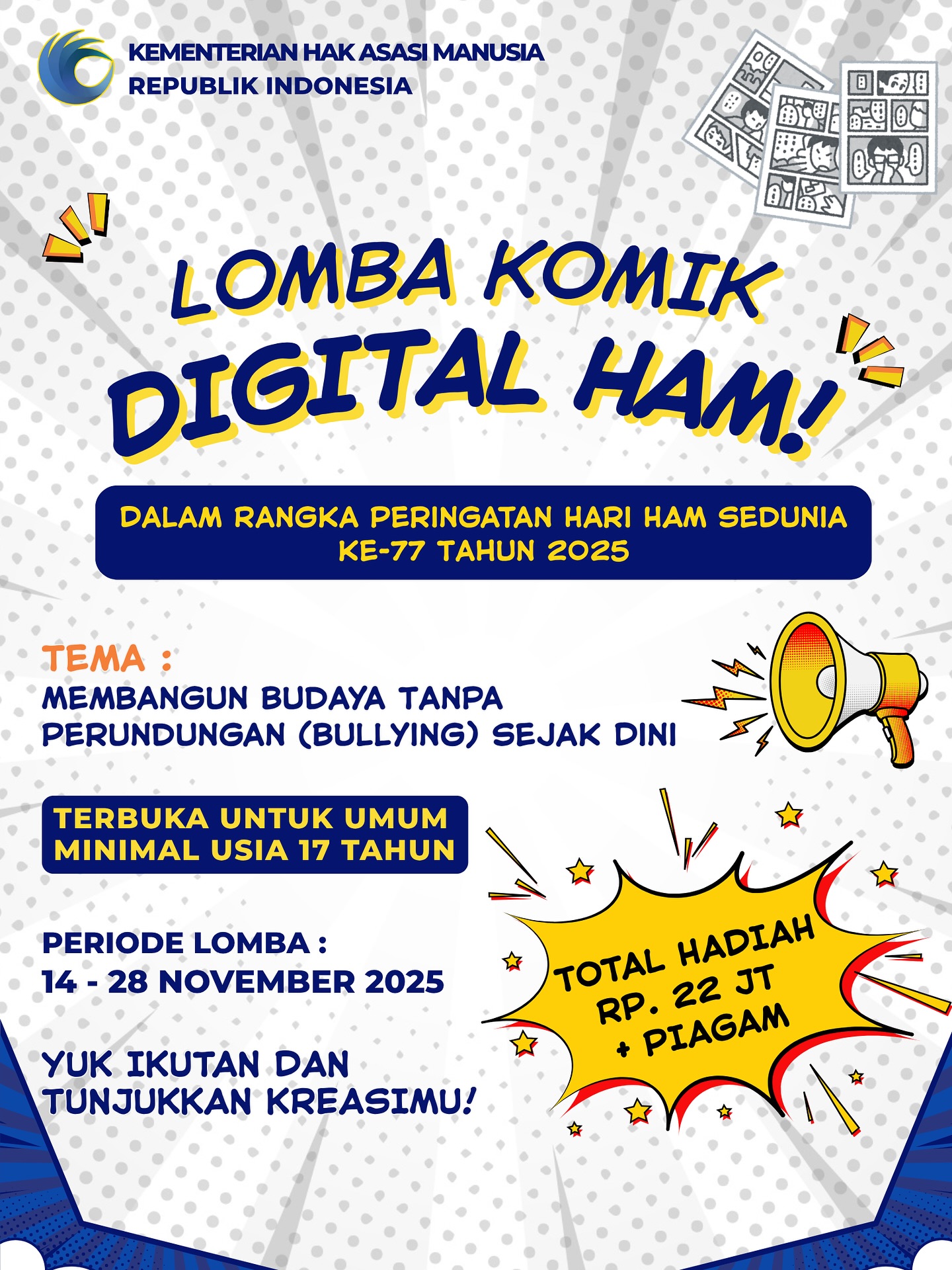 Lomba Komik Digital HAM