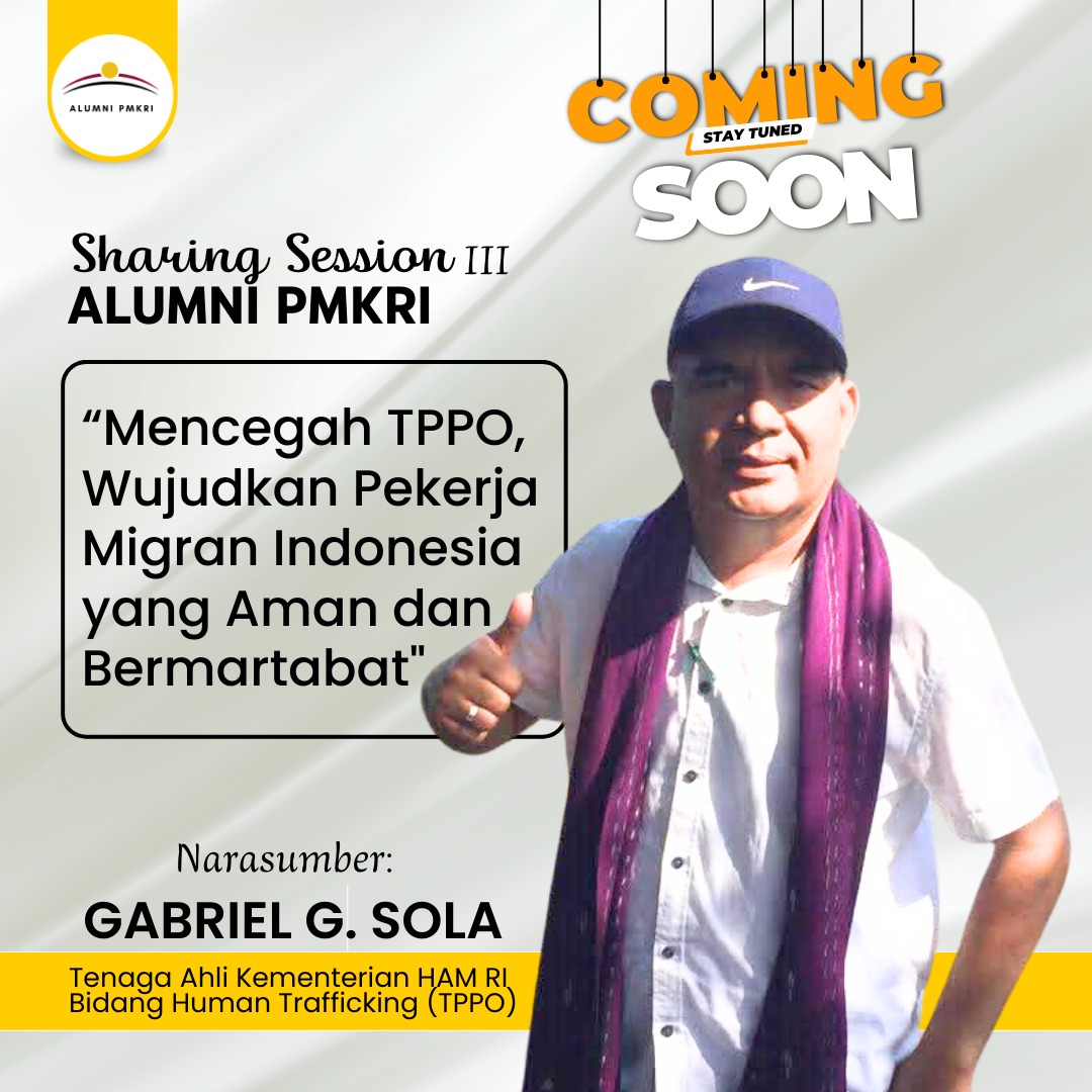 Sharing Alumni Sesi III: Gabriel G. Sola